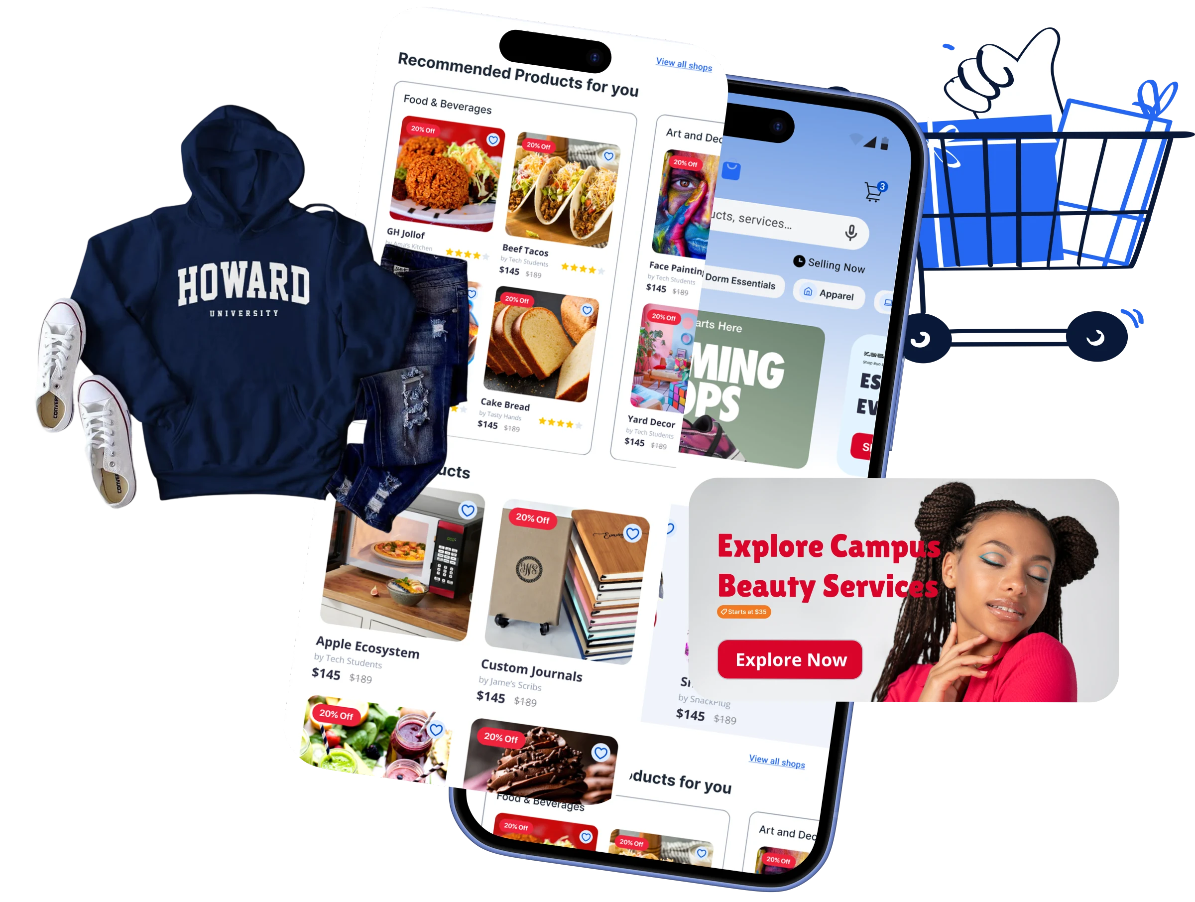 Campus Hustle app