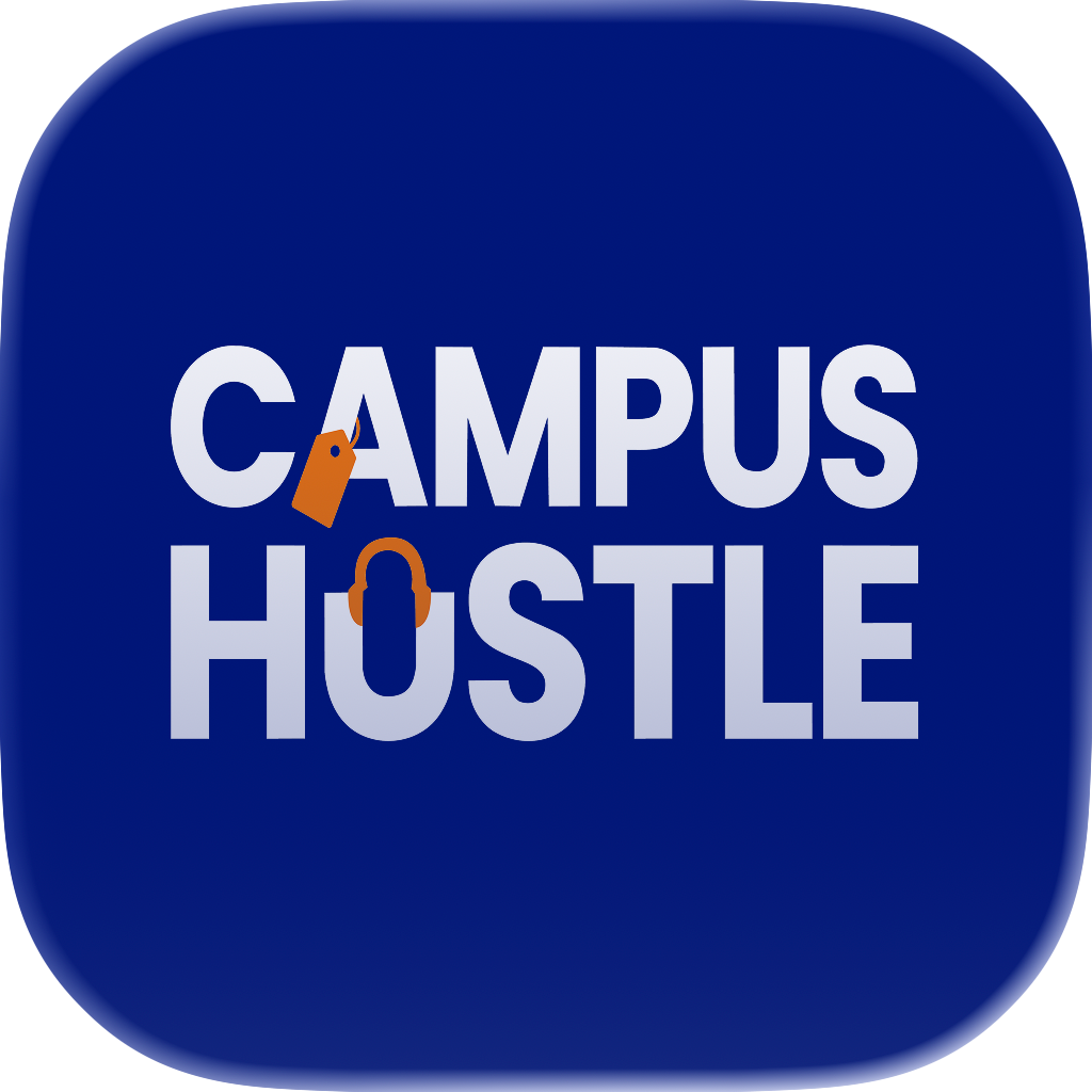 Campus Hustle glass iOS app icon
